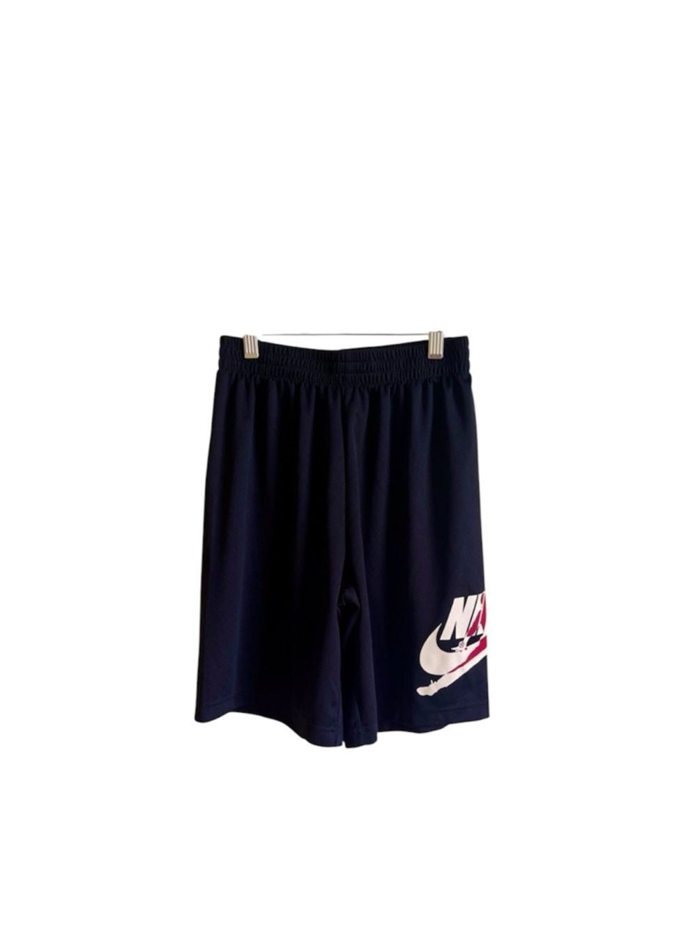 Jordan Kids Black Basketball Shorts Jumpman Boys Sz L (12-13)